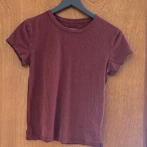 We the Free // burnt red tee